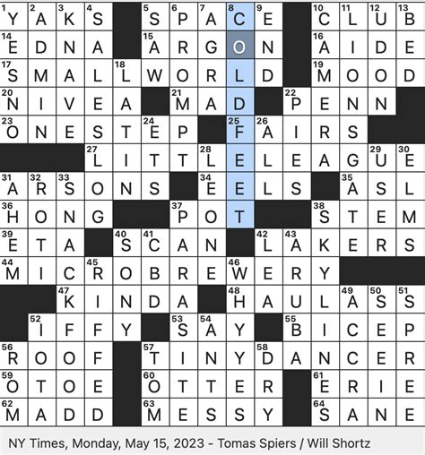 The latest puzzle is NYT 122923. . Palindromic flour nyt crossword